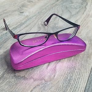 Betsey Johnson frames and case